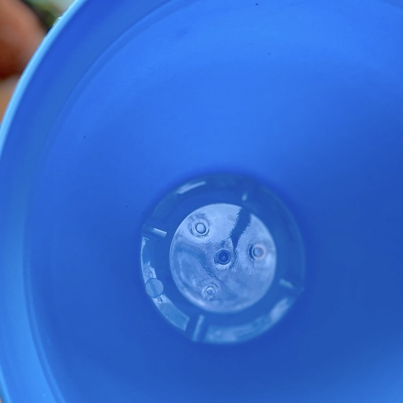 🫐 NWT Periwinkle Blue 10” Planter Flower Pot - Picture 9 of 10